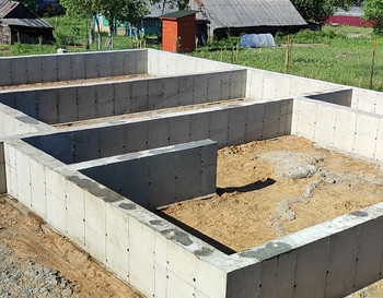 Фундамент для двухэтажного дома 019
