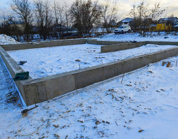 Фундамент для одноэтажного дома 021