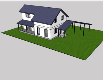 Проект двухэтажного дома 015