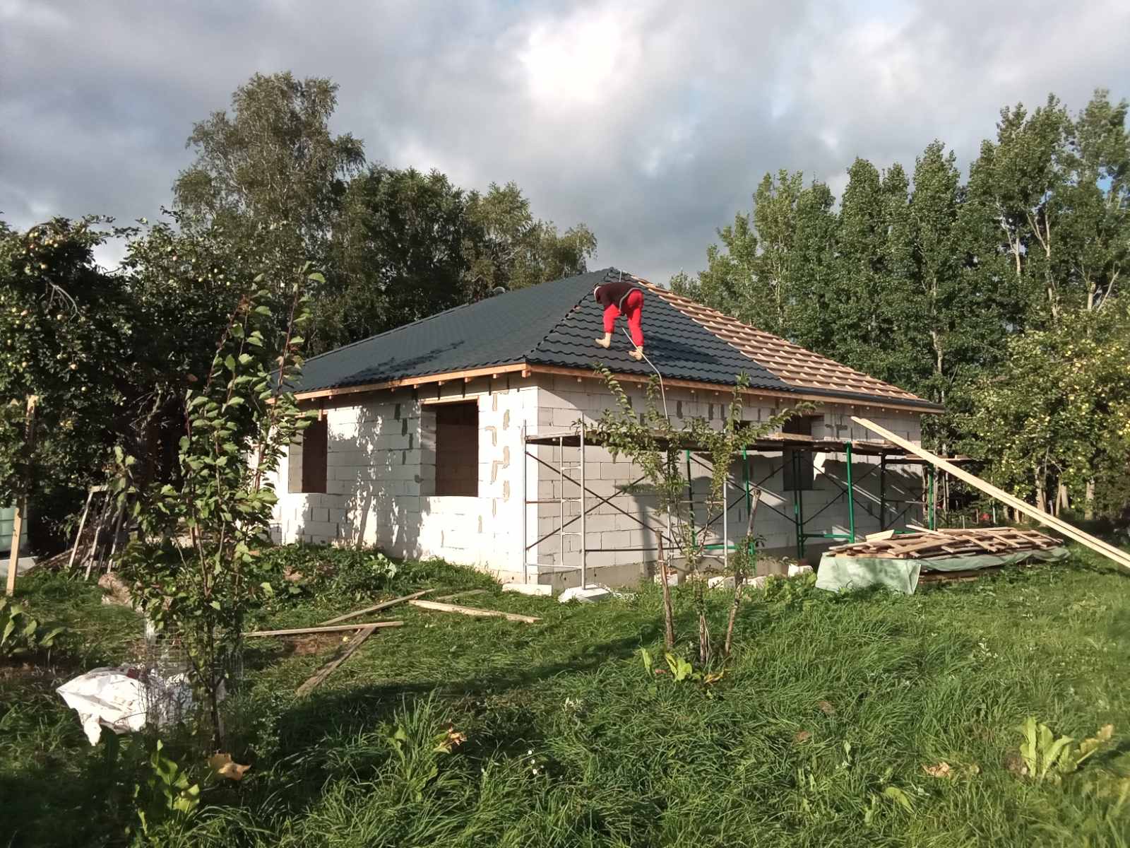 Монтаж кровли